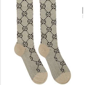 Gucci tan socks
